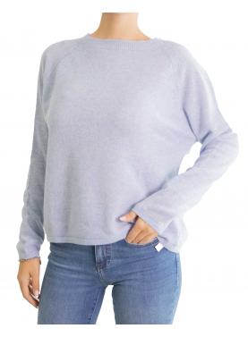 Maglia pura lana a barca  tinta unita 